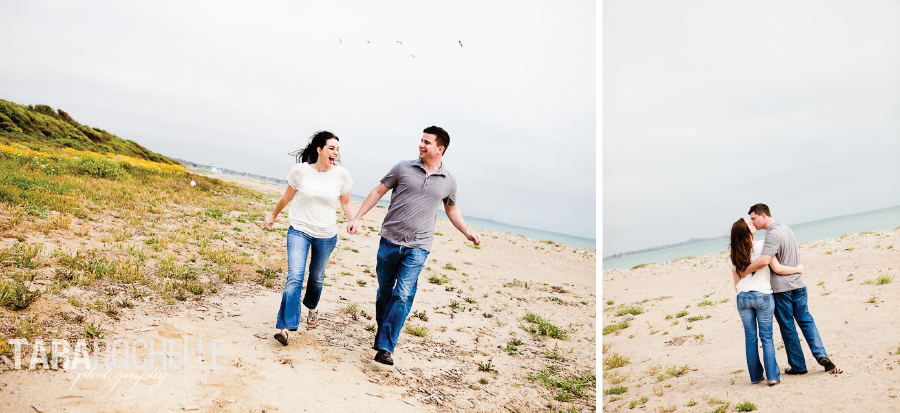 Engagement PIctures at the Ventura Pier by Tara Rochelle Photography