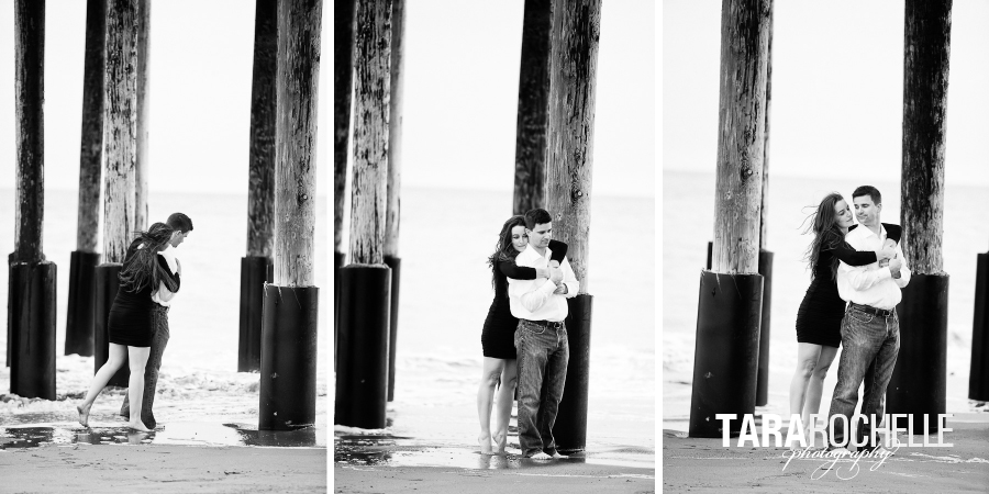 Ventura Pier engagement portraits by Tara Rochelle Photography