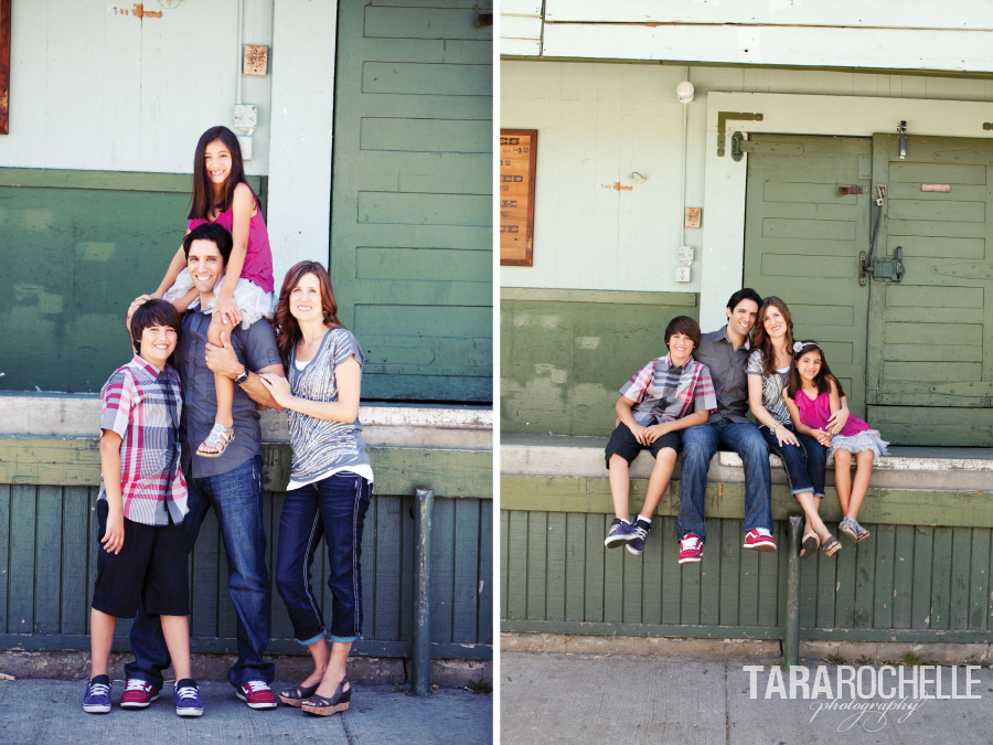 Professional family portraits in Santa Clarita by Tara Rochelle Photography