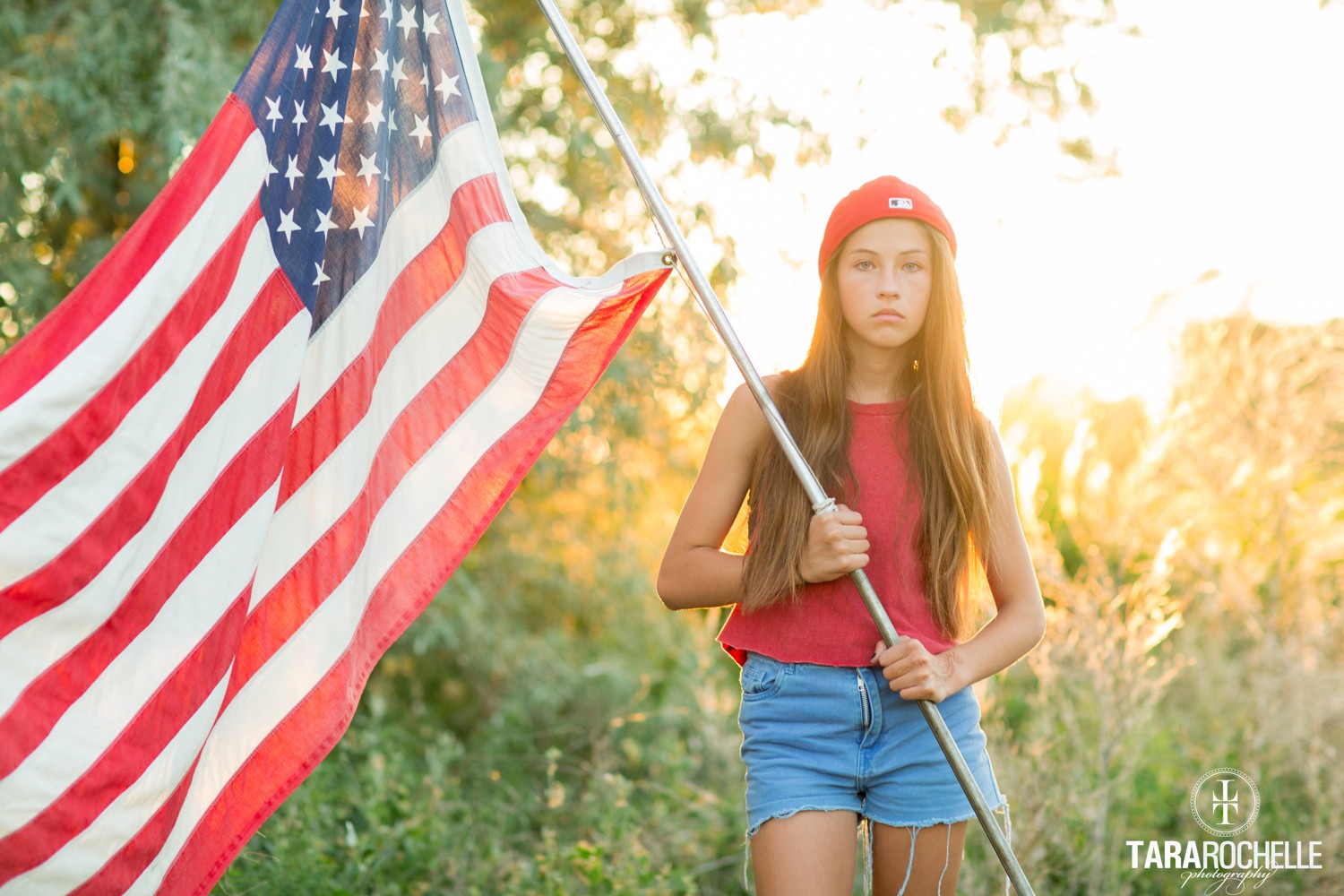 4th of July Teen Portraits by Tara Rochelle Photography