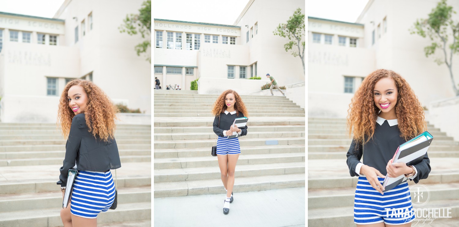 Clueless inspired senior pictures in Hollywood, California