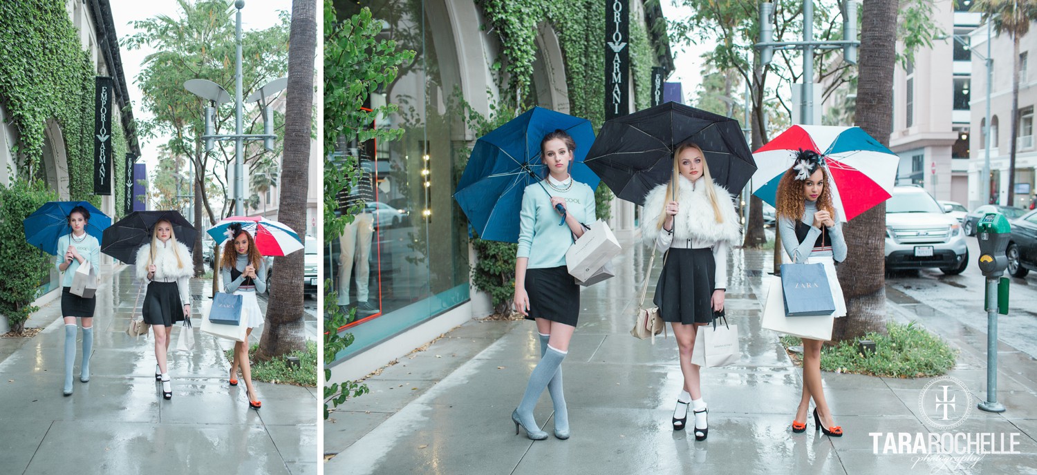 Clueless inspired BFF senior pictures in Beverly Hills, California