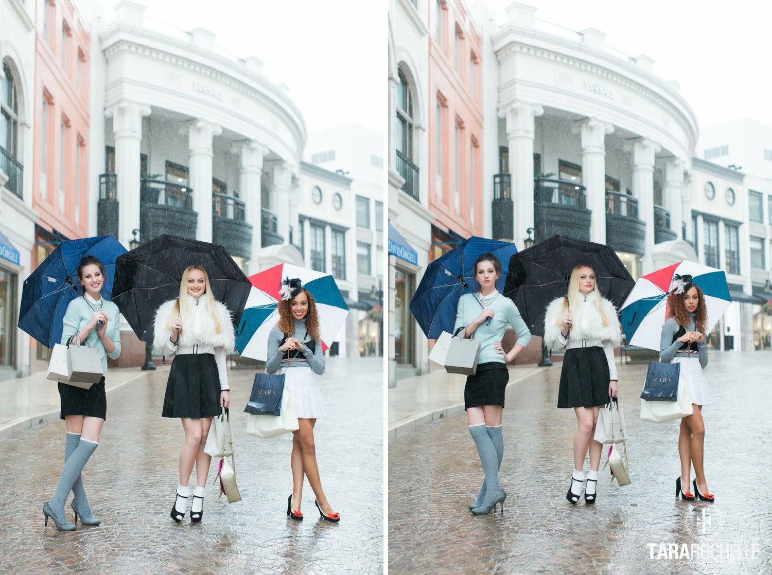 Clueless inspired BFF senior pictures in Beverly Hills, California