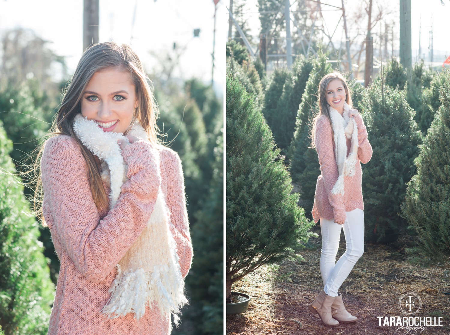 Winter Holiday Senior Pictures in Los Angeles, California by Tara Rochelle Photography
