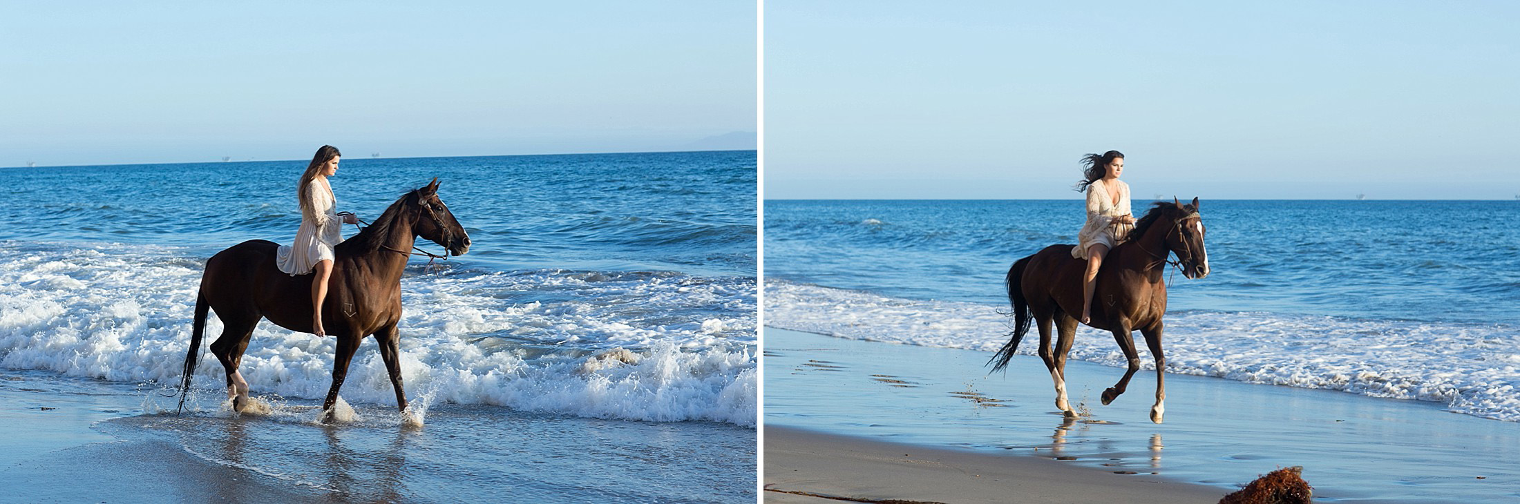 Equestrian Senior Pictures at the Beach by Tara Rochelle