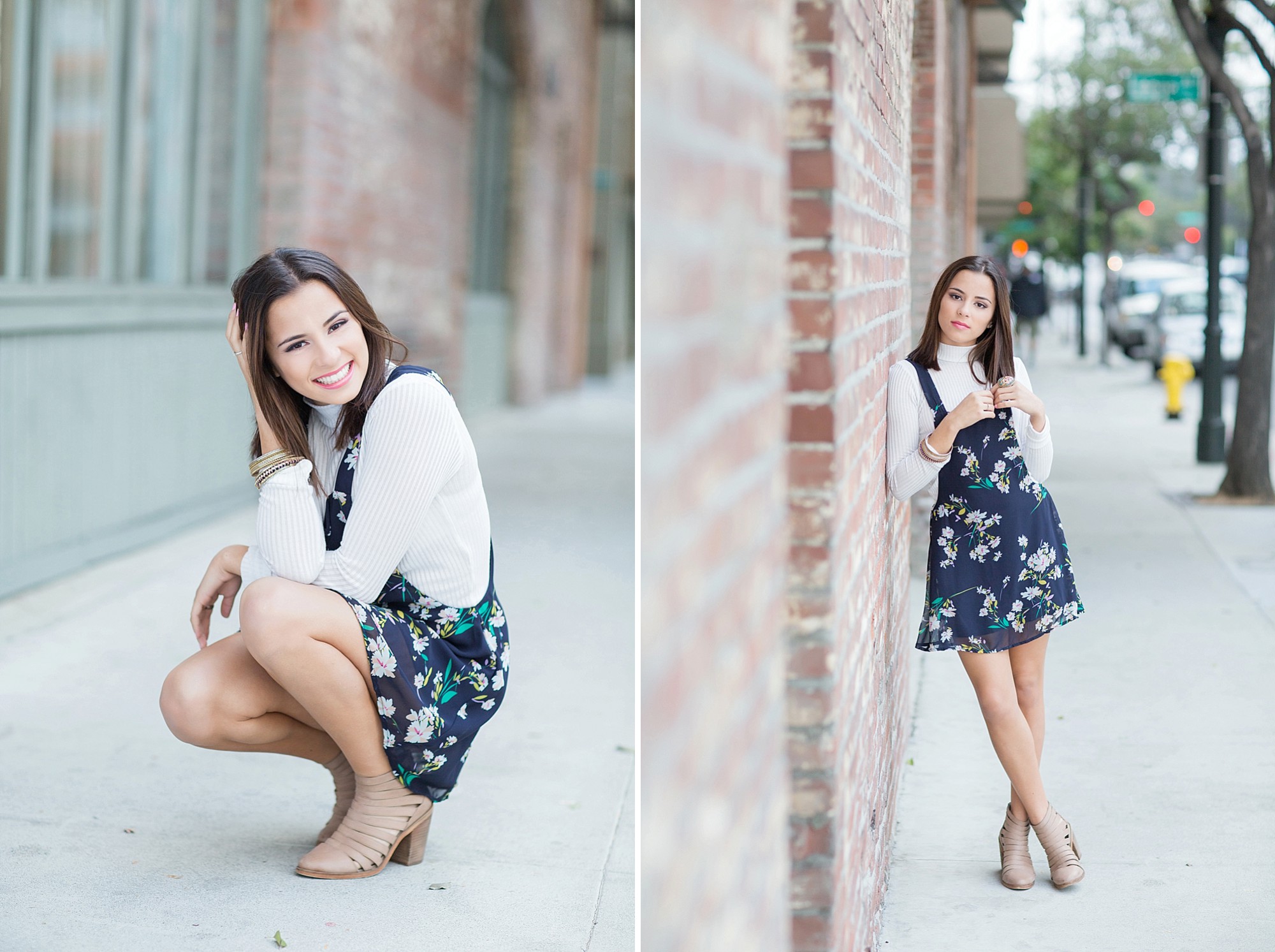 Cute and modern posing ideas for girl senior pictures