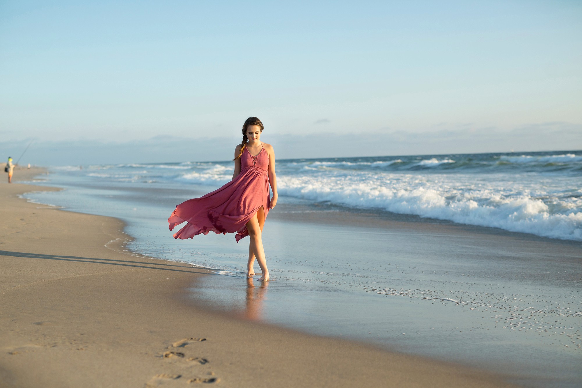 beach senior pictures in California by Tara Rochelle Photography