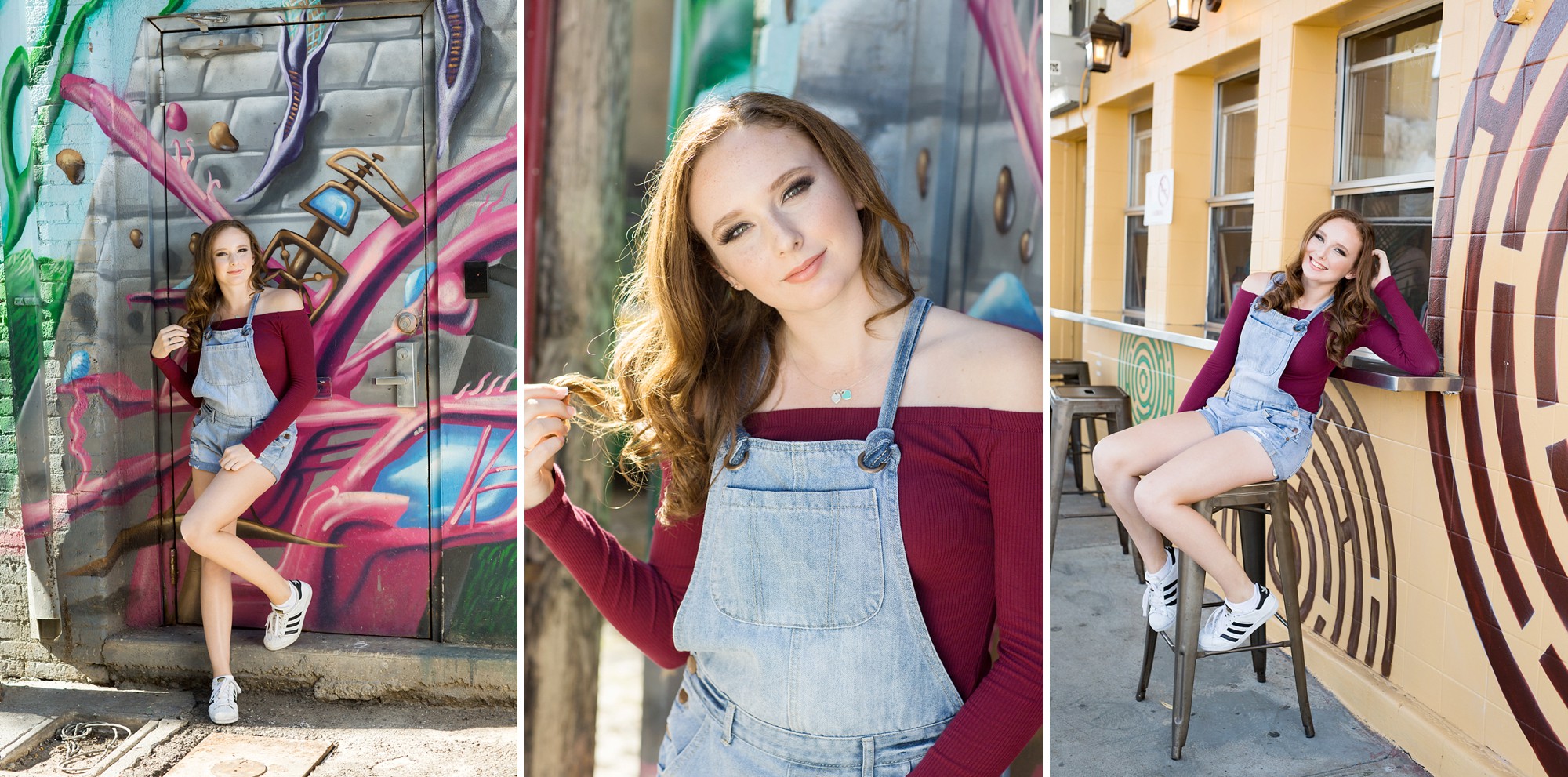 urban senior pictures in Southern California