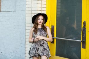 stylish senior pictures in Los Angeles California