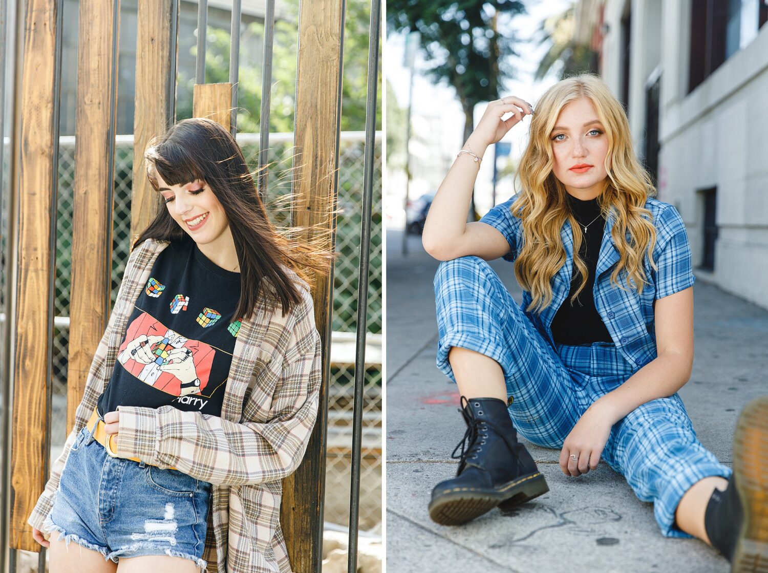 Urban and city senior pictures in Los Angeles and Santa Monica California by Tara Rochelle Photography